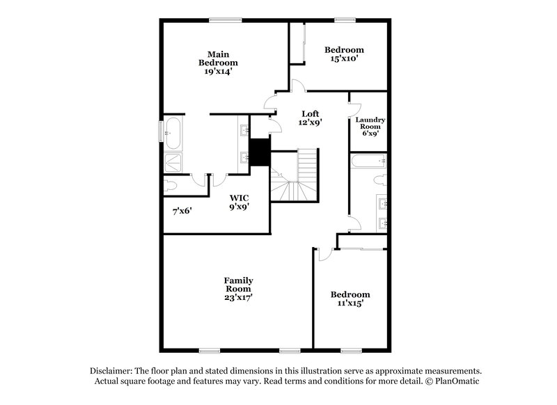 3,480/Mo, 9147 N 98th Ave Peoria, AZ 85345 Floor Plan View 2