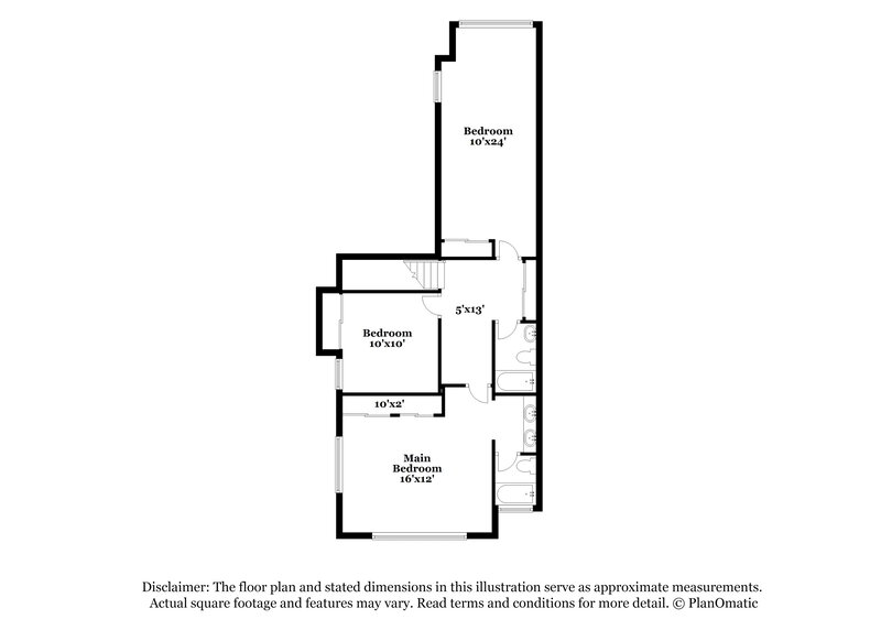 2,045/Mo, 5915 E Norwood St Mesa, AZ 85215 Floor Plan View 2