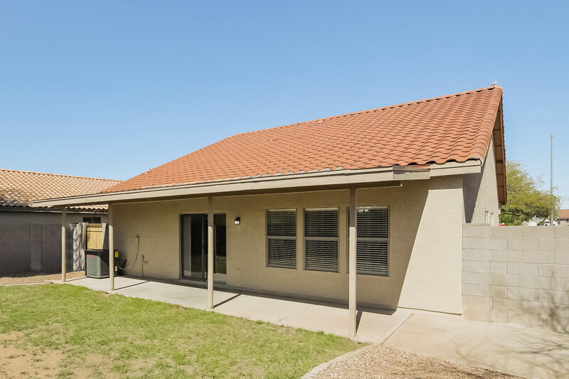 2,045/Mo, 16492 N Lasso Dr Surprise, AZ 85374 Rear View