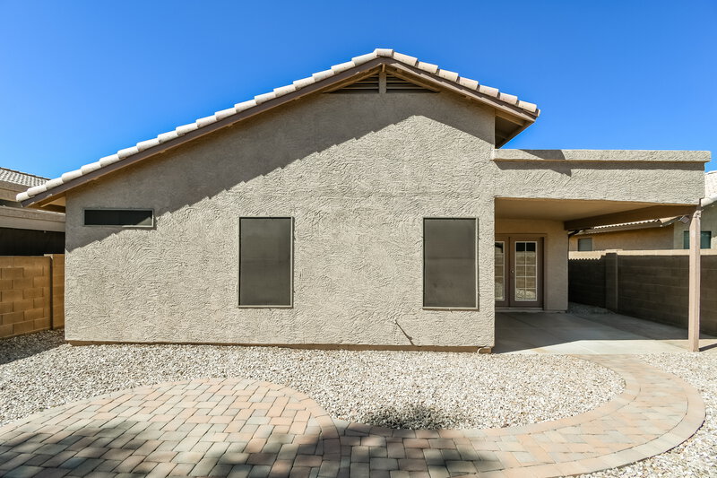 1,950/Mo, 3731 S Conestoga Rd Apache Junction, AZ 85119 Rear View 2