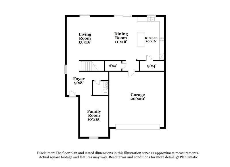 2,080/Mo, 11153 W Bloch Rd Tolleson, AZ 85353 Floor Plan View