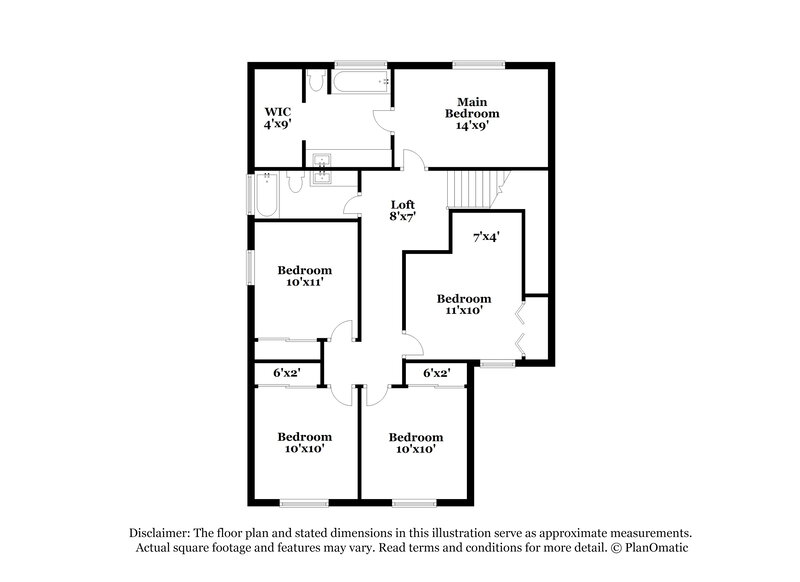 2,755/Mo, 11013 E Abilene Ave Mesa, AZ 85208 Floor Plan View