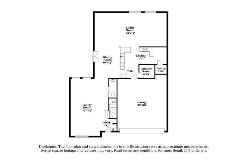 2,990/Mo, 5349 E Hilton Ave Mesa, AZ 85206 Floor Plan View