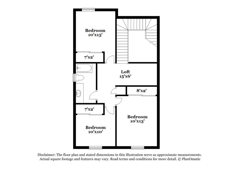 2,925/Mo, 3844 W Ranier Ct Anthem, AZ 85086 Floor Plan View 2
