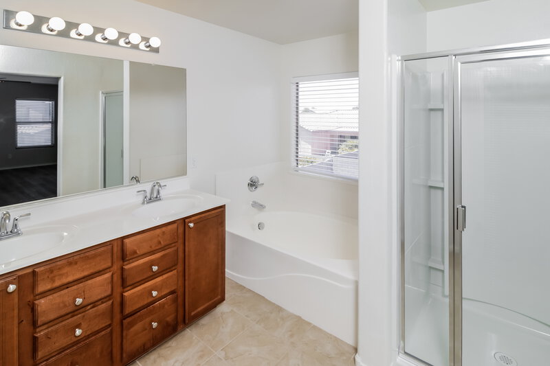 2,045/Mo, 45480 W Morning View Ln Maricopa, AZ 85139 Main Bathroom View