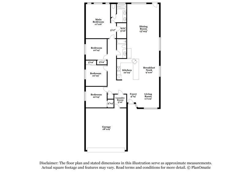 2,575/Mo, 3950 E Barbarita Ave Gilbert, AZ 85234 Floor Plan View