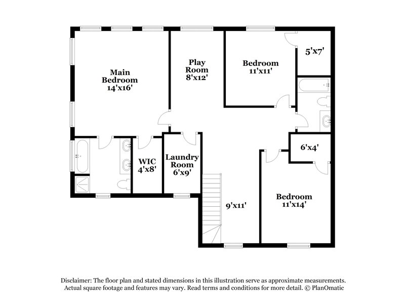 2,115/Mo, 10017 W Albeniz Pl Tolleson, AZ 85353 Floor Plan View 2