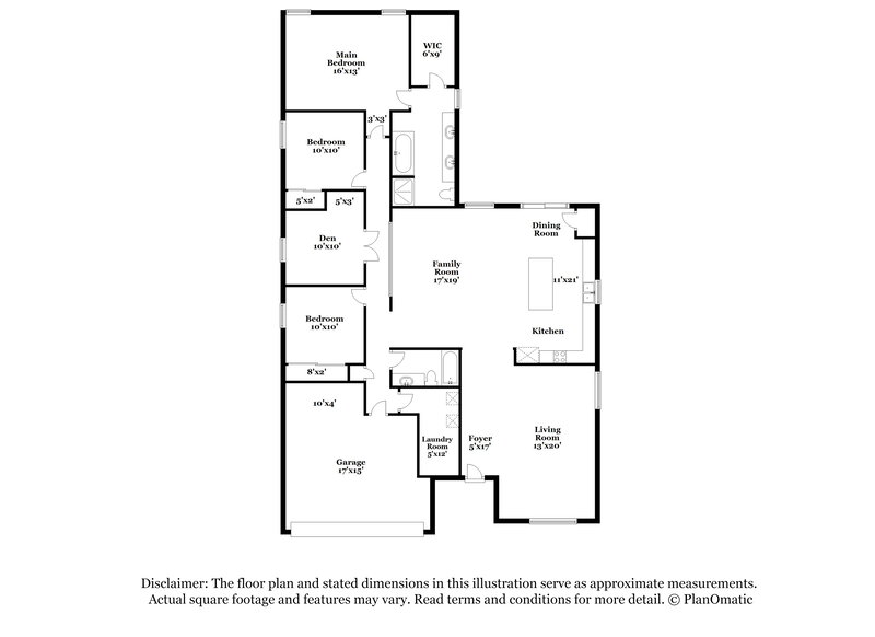 2,515/Mo, 3914 S Ponderosa Dr Gilbert, AZ 85297 Floor Plan View