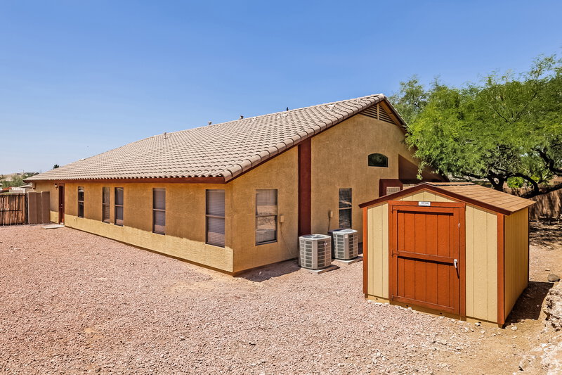 2,350/Mo, 22851 N 103rd Ln Peoria, AZ 85383 Rear View 2