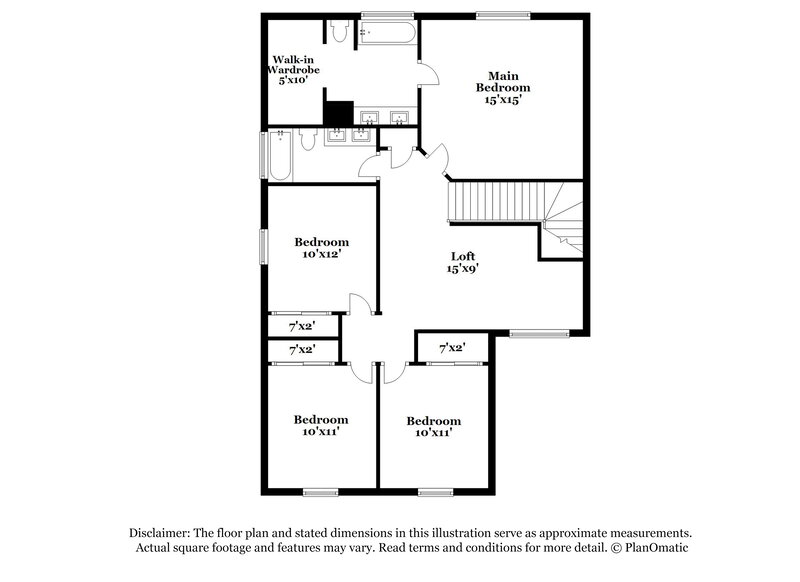 3,580/Mo, 23932 N Pablo Ct Sun City, AZ 85373 Floor Plan View 2