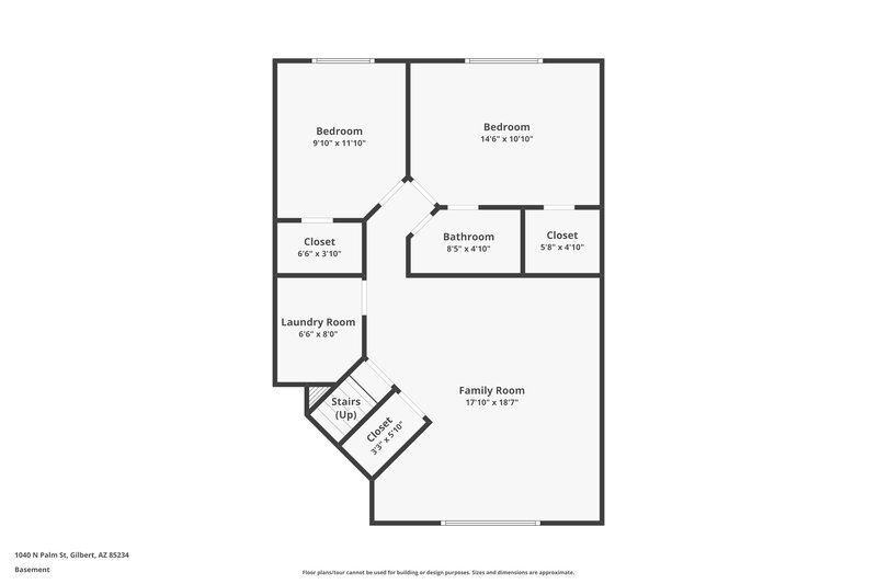 2,435/Mo, 1040 N Palm St Gilbert, AZ 85234 Floor Plan View