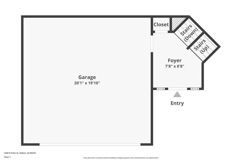 2,435/Mo, 1040 N Palm St Gilbert, AZ 85234 Floor Plan View 2