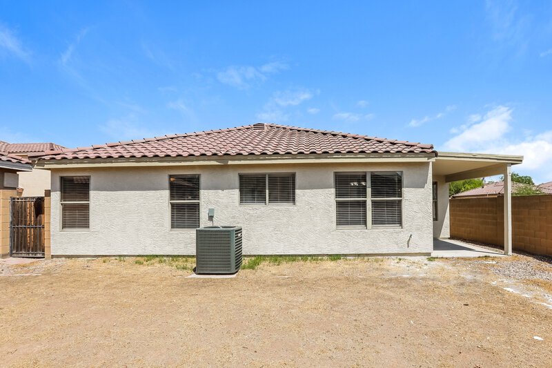 2,250/Mo, 6144 S Wilson Dr Chandler, AZ 85249 Rear View