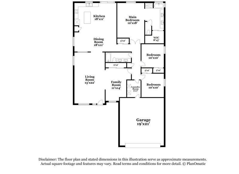 2,745/Mo, 1069 W Glenmere Dr Chandler, AZ 85224 Floor Plan View