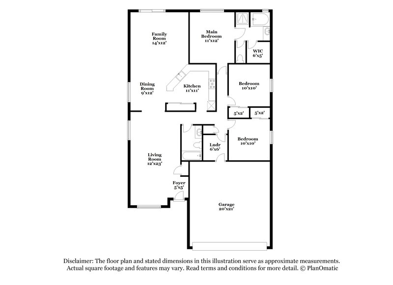 2,085/Mo, 7413 W Emile Zola Ave Peoria, AZ 85381 Floor Plan View