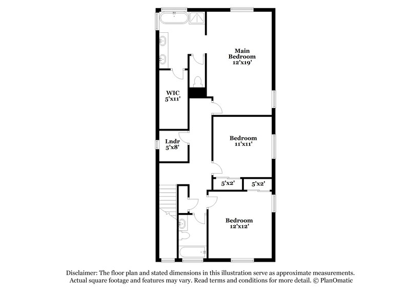 2,200/Mo, 92 E Catclaw St Gilbert, AZ 85296 Floorplan View 2