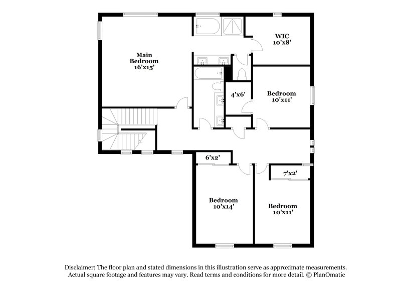 2,540/Mo, 6842 W Nadine Way Peoria, AZ 85383 Floorplan View 2