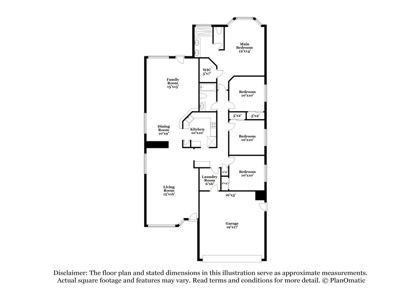 2,255/Mo, 8493 W Monona Ln Peoria, AZ 85382 Floorplan View