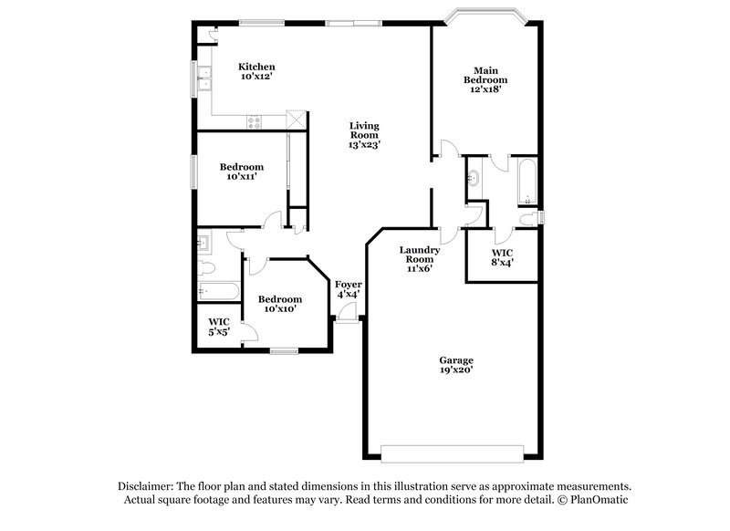 2,335/Mo, 410 E Del Rio St Chandler, AZ 85225 Floor Plan View