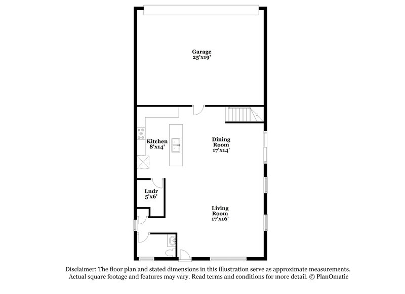 2,010/Mo, 5848 E Grove Ave Mesa, AZ 85206 Floor Plan View