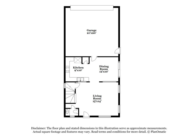 2,030/Mo, 17874 N 114th Ln Surprise, AZ 85378 Floor Plan View