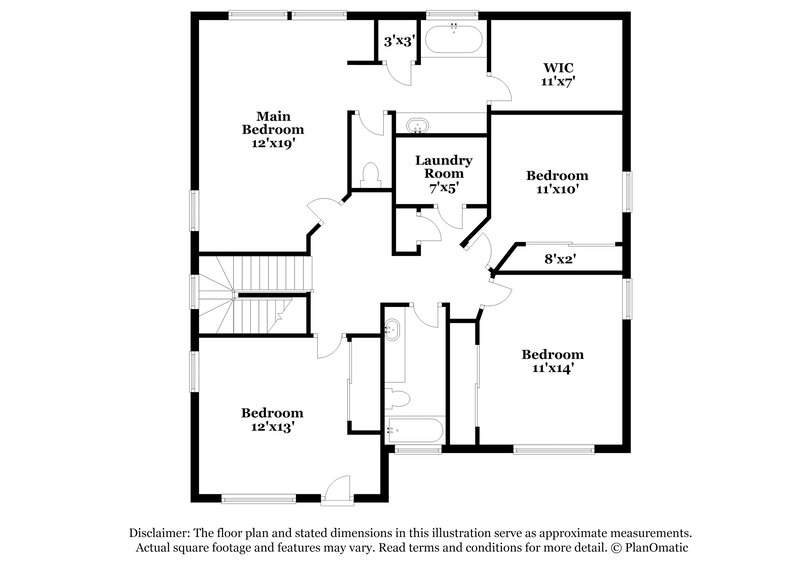 3,500/Mo, 4516 E Los Alamos St Gilbert, AZ 85295 Floor Plan View 2