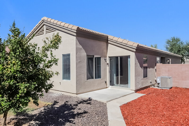 1,850/Mo, 11437 W McCaslin Rose Ln Surprise, AZ 85378 Rear View