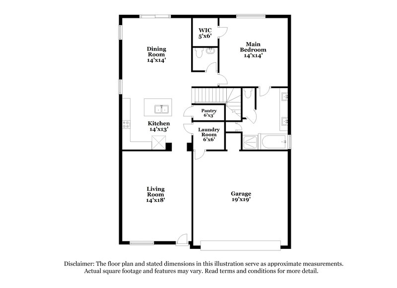 2,400/Mo, 5525 W Ellis Dr Laveen, AZ 85339 Floor Plan View 2