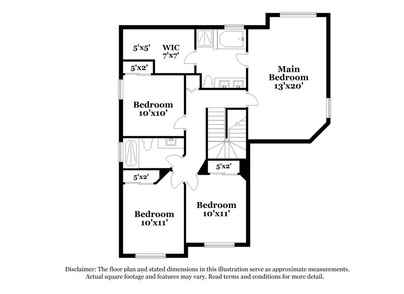 2,275/Mo, 15864 W Linden St Goodyear, AZ 85338 Floor Plan View