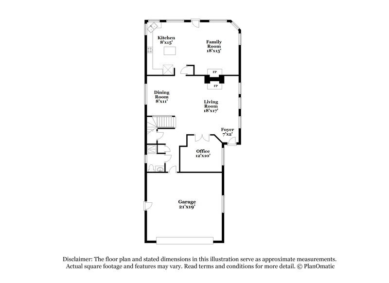 2,670/Mo, 1316 E Thunderhill Pl Phoenix, AZ 85048 Floorplan View