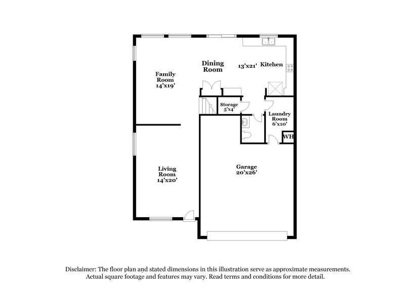 3,230/Mo, 16250 W Larkspur Drive Goodyear, AZ 85338 Floor Plan View