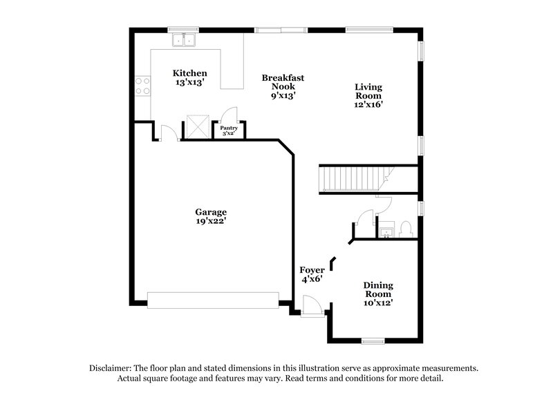 1,770/Mo, 1626 E Aspen Ave Buckeye, AZ 85326 Floorplan View