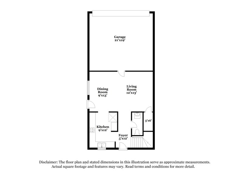 2,015/Mo, 6525 W Monroe St Phoenix, AZ 85043 Floorplan View