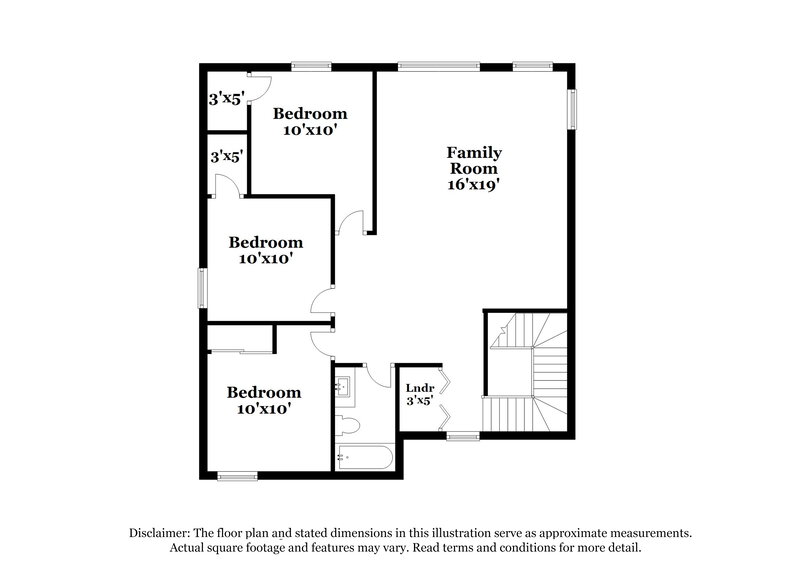1,895/Mo, 11814 W Poinsettia Dr El Mirage, AZ 85335 Floor Plan View 2