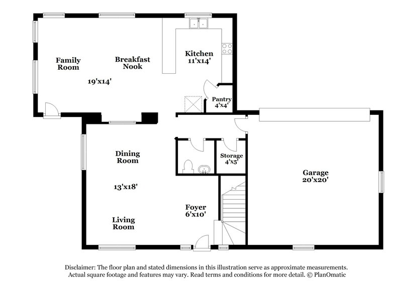 2,500/Mo, 3001 W Ferruccio Pl Phoenix, AZ 85086 Floor Plan View