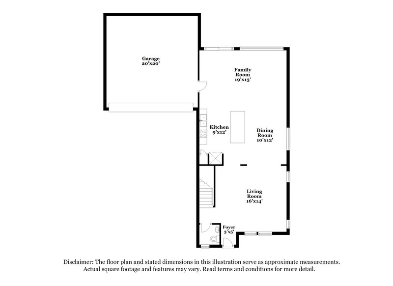 2,345/Mo, 1384 S Hawk Ln Gilbert, AZ 85296 Floor Plan View