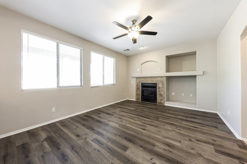 2,165/Mo, 15122 W Polk St Goodyear, AZ 85338 Family Room View