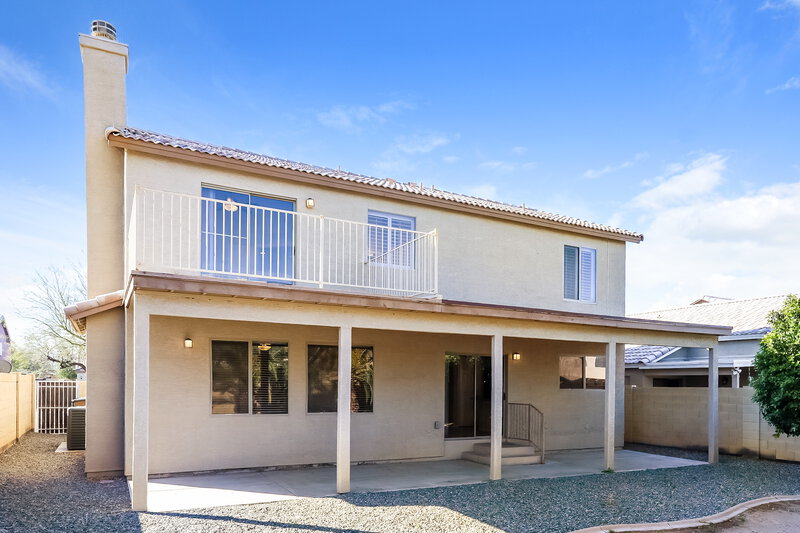 2,165/Mo, 15122 W Polk St Goodyear, AZ 85338 Rear View