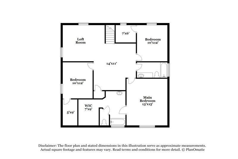 2,335/Mo, 11542 W Mountain View Rd Youngtown, AZ 85363 Floor Plan View