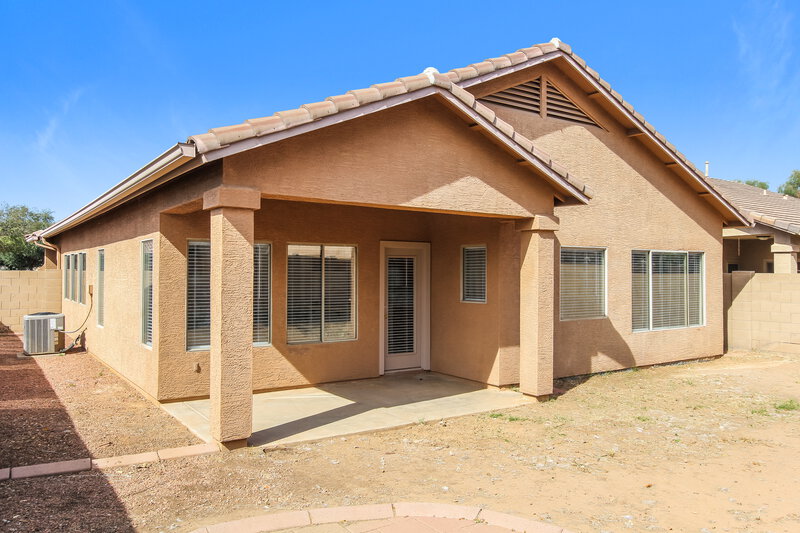 2,005/Mo, 1523 S 84th Dr Tolleson, AZ 85353 Rear View 2