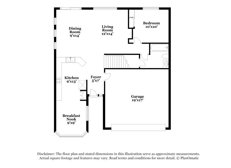 2,590/Mo, 17592 W Banff Ln Surprise, AZ 85388 Floorplan View