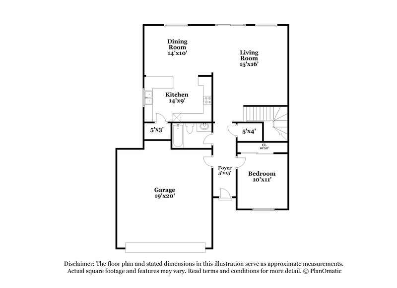 2,275/Mo, 3206 S Justin Dr Tolleson, AZ 85353 Floor Plan View