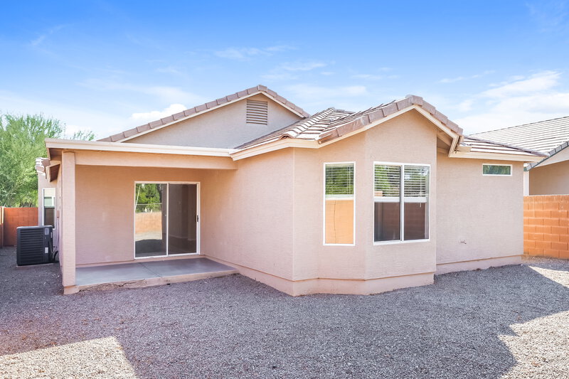 1,920/Mo, 3312 S 95th Dr Tolleson, AZ 85353 Rear View