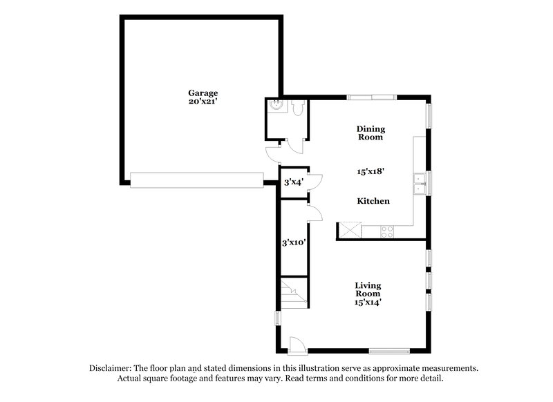 2,165/Mo, 7222 S 37th Dr Phoenix, AZ 85041 Floor Plan View