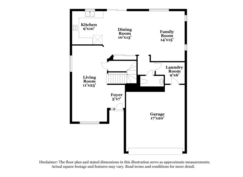 2,550/Mo, 7816 S 48th Dr Laveen, AZ 85339 Floor Plan View