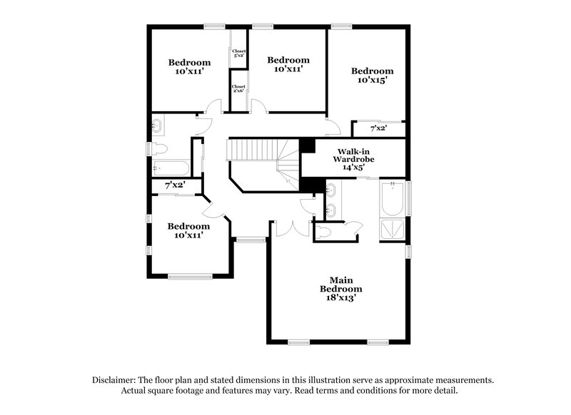 2,550/Mo, 7816 S 48th Dr Laveen, AZ 85339 Floor Plan View 2