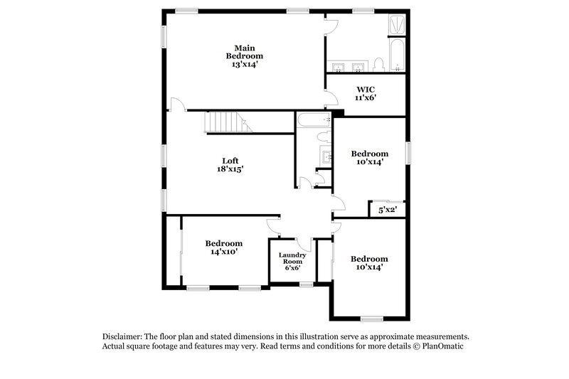 2,225/Mo, 9656 W Cordes Rd Tolleson, AZ 85353 Floor Plan View