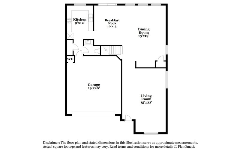 2,225/Mo, 9656 W Cordes Rd Tolleson, AZ 85353 Floor Plan View 2