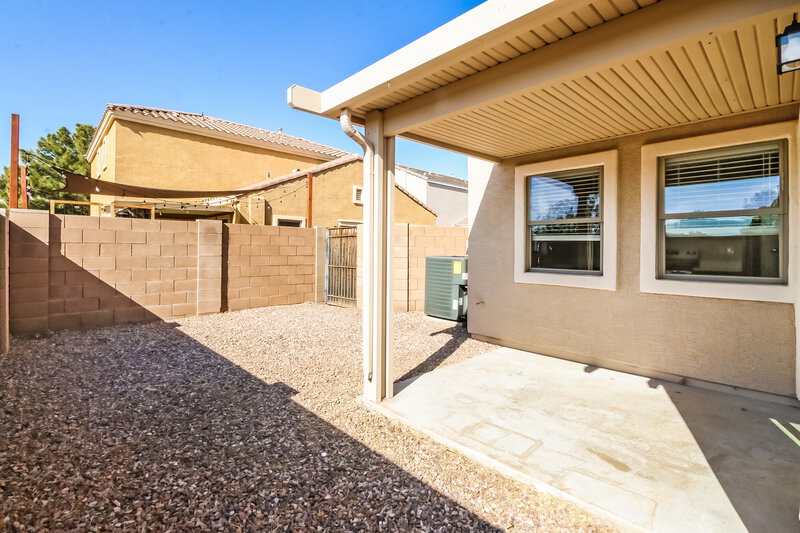 2,100/Mo, 2669 E Bart St Gilbert, AZ 85295 Rear View