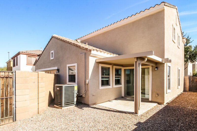 2,100/Mo, 2669 E Bart St Gilbert, AZ 85295 Rear View 2